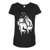 boxing gloves Maternity Scoop Neck T-shirt