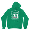 vintage made in 1999 perfectly aged a living legend Unisex Hoodie