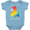 haters gonna hate Baby Bodysuit