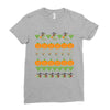 halloween ugly sweater tn featured Ladies Fitted T-Shirt