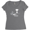 nuke the whales Women's Triblend Scoop T-shirt