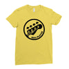 bass guitar Ladies Fitted T-Shirt