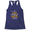 I'm a june woman I was born with my heart Racerback Tank