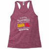 you can't buy happiness but you can live in canada Racerback Tank