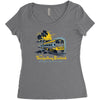 darjeeling limited Women's Triblend Scoop T-shirt