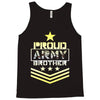 military, proud us army brother veteran u Tank Top
