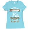 I Dont Always Fill Out A Logbook Ladies Fitted T-Shirt