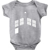 blue boxes Baby Onesie