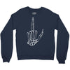 skeleton hand Crewneck Sweatshirt