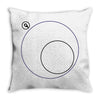 Outside Circle Throw Pillow