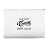 peace through superior firepower Accessory Pouches