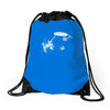 trek wars womens funny Drawstring Bags