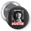 Dustin from Stranger Things Pin-back button
