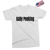 baby peeking Exclusive T-shirt