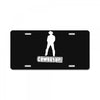 cowboy up License Plate