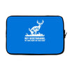buck wear food poops Laptop sleeve