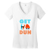 GET DUN Women's V-Neck T-Shirt