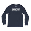 samcro funny retro biker gang sons fancy dress anarchy vintage Long Sleeve Shirts
