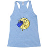 time travel to the moon Racerback Tank
