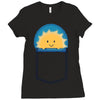 personal sun Ladies Fitted T-Shirt