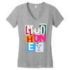 new mudhoney logo Women's V-Neck T-Shirt