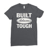 built adams tough Ladies Fitted T-Shirt