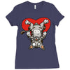 love cat Ladies Fitted T-Shirt