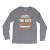 All Men Created Equal But The Best Born In February Long Sleeve Shirts