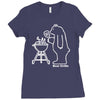 bear grills Ladies Fitted T-Shirt