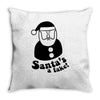 santa's a fake! Throw Pillow
