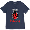 lady bug V-Neck Tee