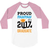 Class of 2017 Proud Pawpaw Graduation 3/4 Sleeve Shirt