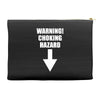warning choking hazard printed Accessory Pouches