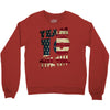 Jake Paul Team 10 Old America Design Crewneck Sweatshirt