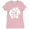 charmander charmeleon charizard pokemon graphic Ladies Fitted T-Shirt