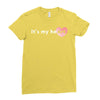 its My Heart Ladies Fitted T-Shirt