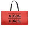 nerds unite Weekender Totes