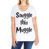 snuggle this muggle Ladies Curvy T-Shirt