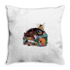 drawing some insects Throw Pillow