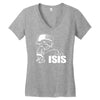 pee on isis decal look Women's V-Neck T-Shirt