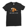 need more coffee Ladies Fitted T-Shirt