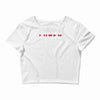 humorous loner Crop Top