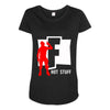 hot stuff batle royal gaming Maternity Scoop Neck T-shirt
