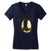 mustachio Women's V-Neck T-Shirt