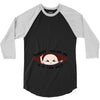July Peeking Out Asian Baby Boy 3/4 Sleeve Shirt