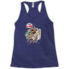 deadpool and superman Racerback Tank