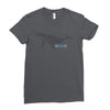 Whale Ladies Fitted T-Shirt