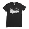 the dogfather   boxer Ladies Fitted T-Shirt