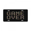 game over License Plate
