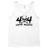4x4 big skull head  off road Tank Top